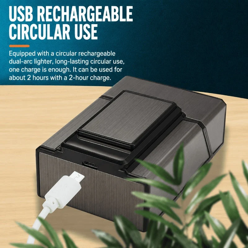 2-in-1 Cigarette Case Lighter - Image 4