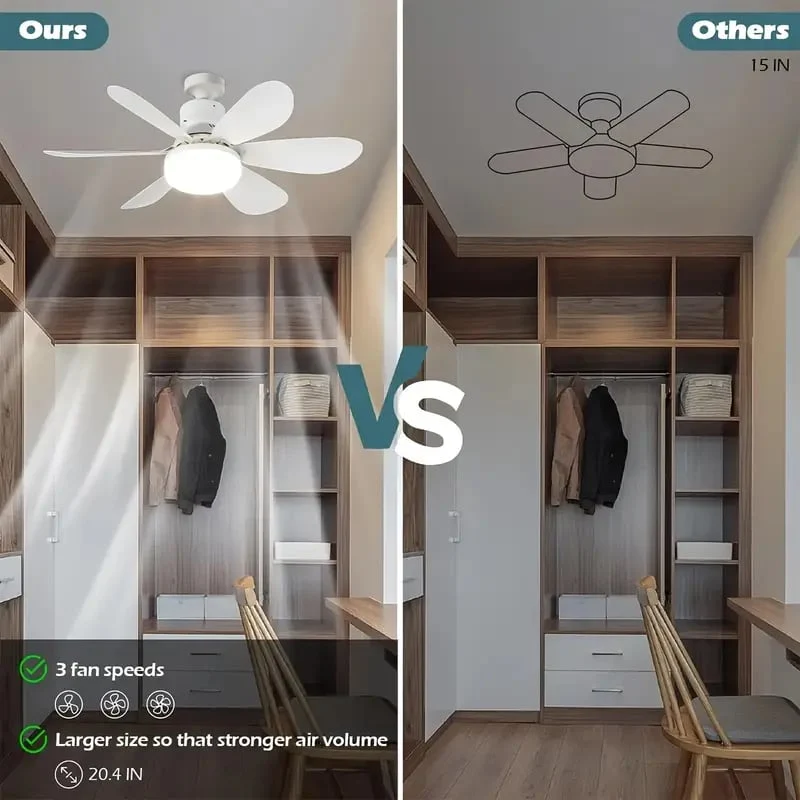 2-in-1 Dimmable Socket Fan - Image 12