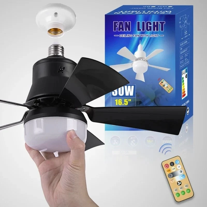 2-in-1 Dimmable Socket Fan - Image 18