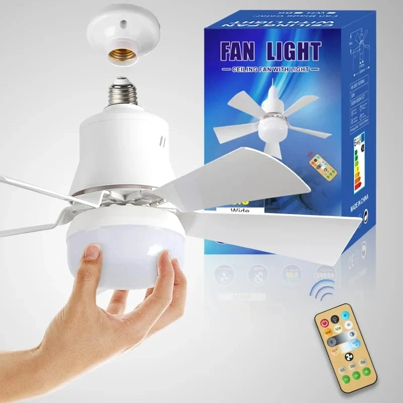 2-in-1 Dimmable Socket Fan - Image 19
