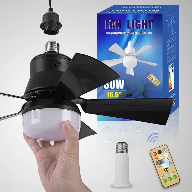2-in-1 Dimmable Socket Fan - Image 21