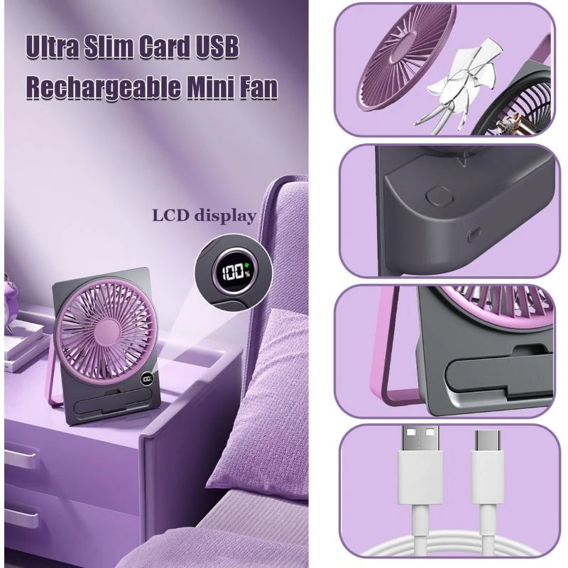 2-in-1 Fan Phone Holder - Image 2
