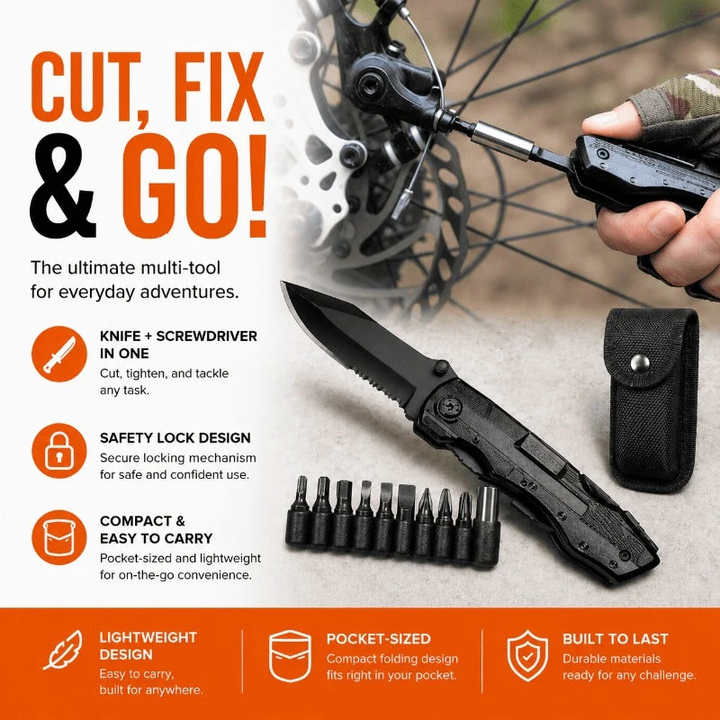 20-in-1 Tactical Multitool Kit