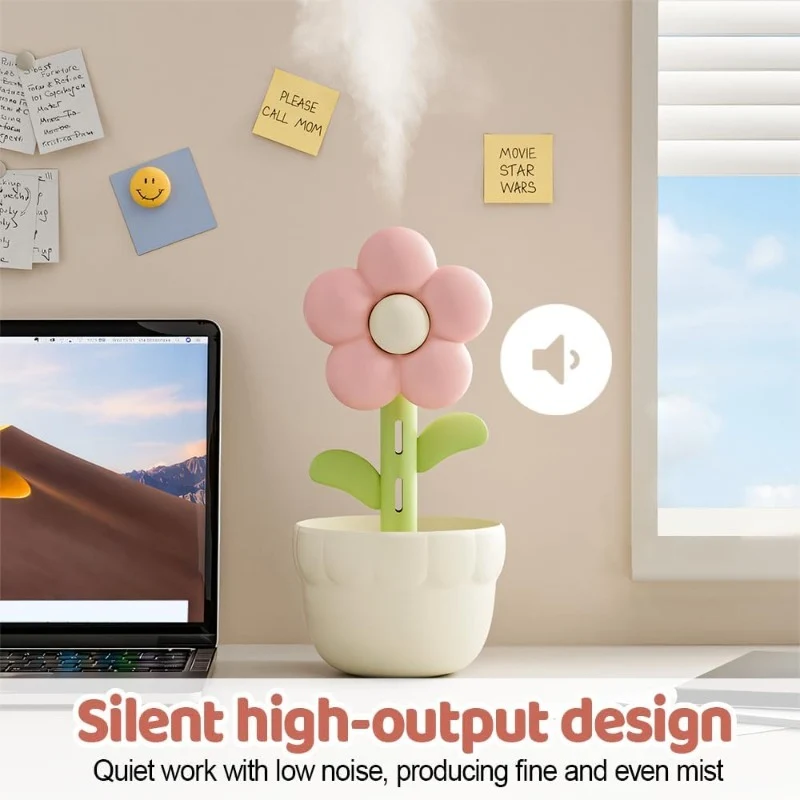 3-in-1 Flower Humidifier Lamp - Image 3
