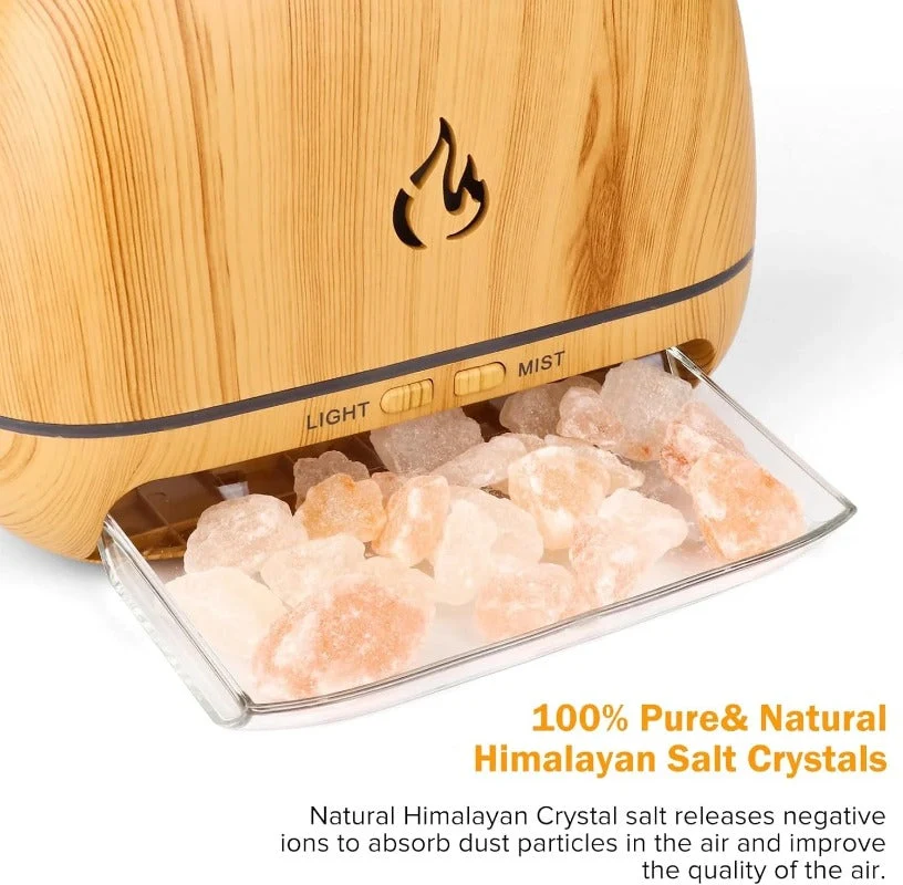 Woyuosn 3-in-1 Himalayan Salt Rock Scent Diffuser - Image 5