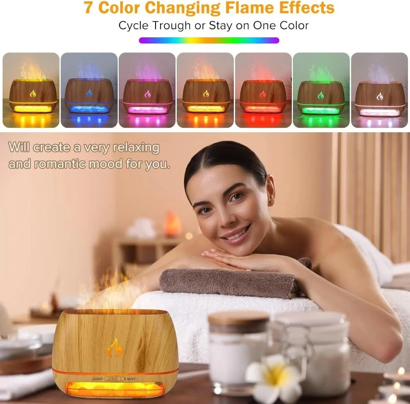 Woyuosn 3-in-1 Himalayan Salt Rock Scent Diffuser - Image 6