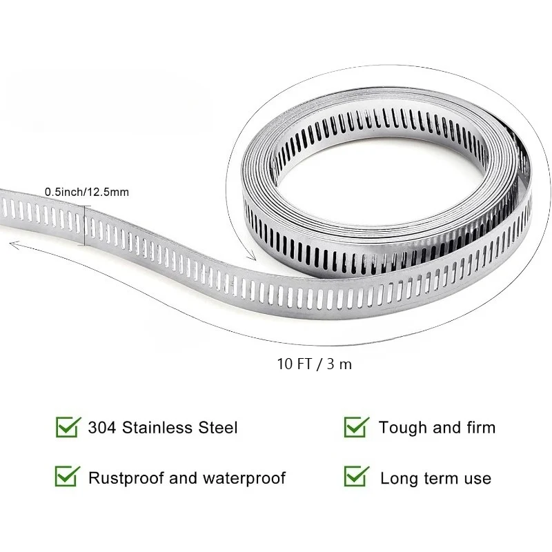 304 Stainless Hose Clamp Kit - Image 4