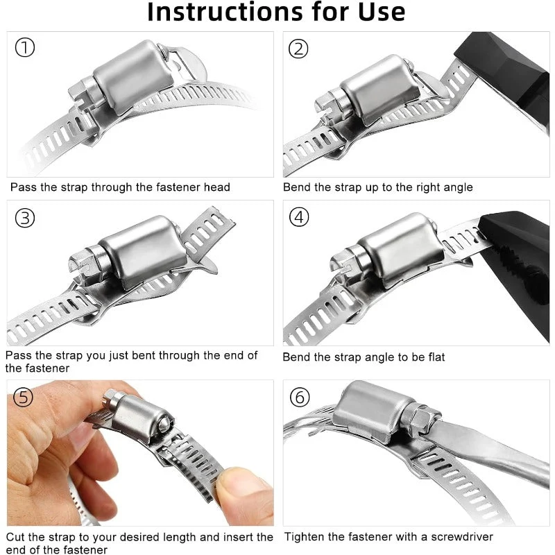 304 Stainless Hose Clamp Kit - Image 6