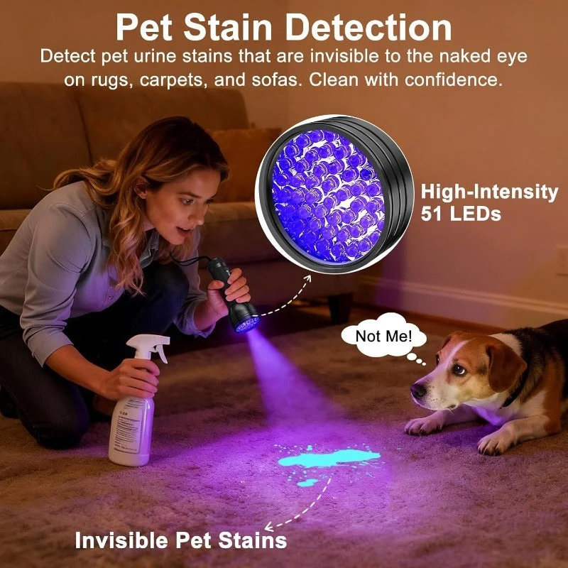 51-LED Blacklight Stain Finder - Image 2