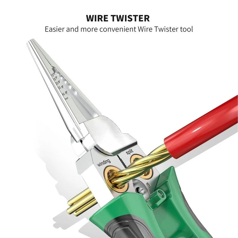 8-in-1 Multifunctional Wire Stripper with Voltage Detection - Image 5