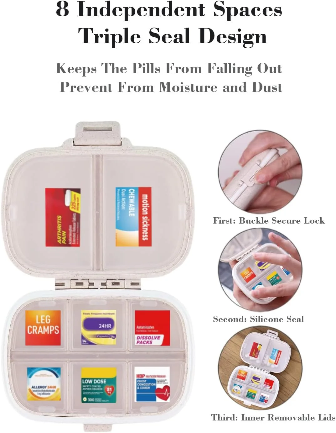 Versatile Pill Containers - Image 6