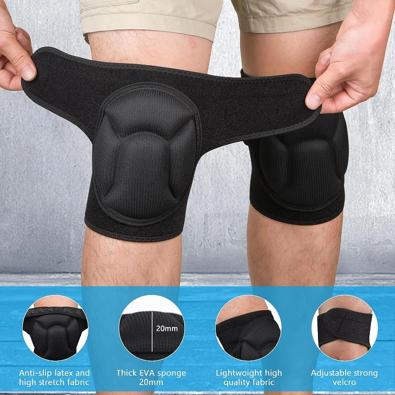 Adjustable Anti-Slip Knee Guards - Image 3