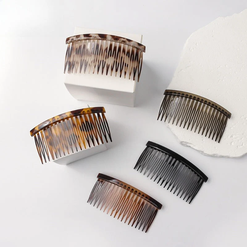 Anti-Slip Acrylic Hair Combs