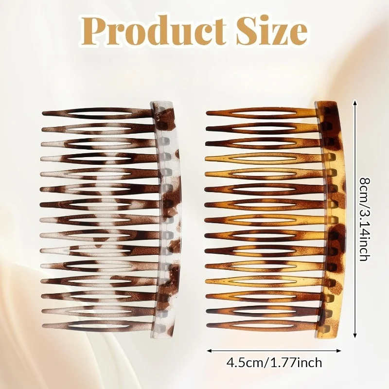 Anti-Slip Acrylic Hair Combs - Image 2