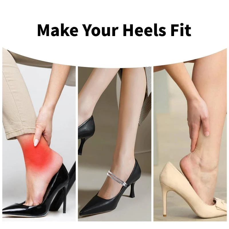 Anti-Slip Rhinestone Heel Straps - Image 4