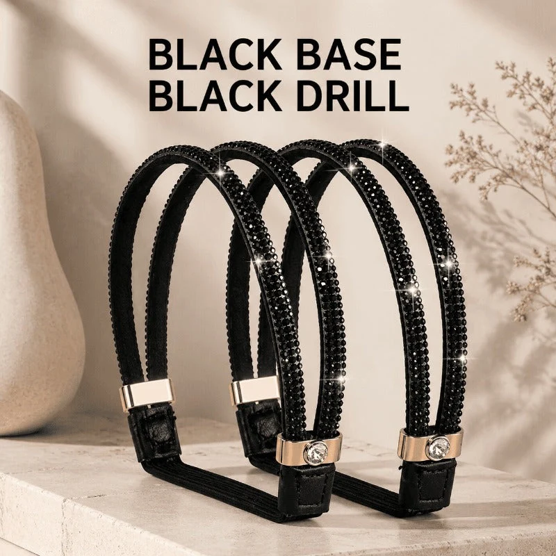 Anti-Slip Rhinestone Heel Straps - Image 6