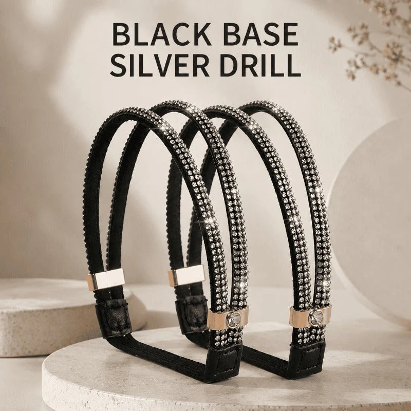 Anti-Slip Rhinestone Heel Straps - Image 7