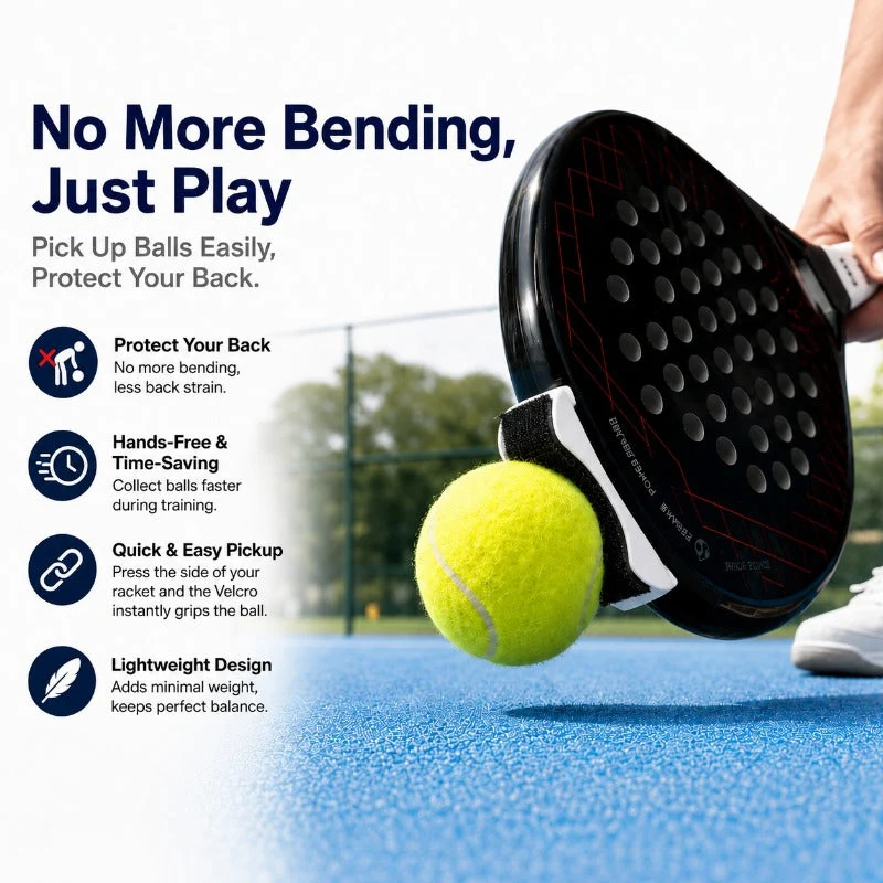 Back Saving Tennis Tool