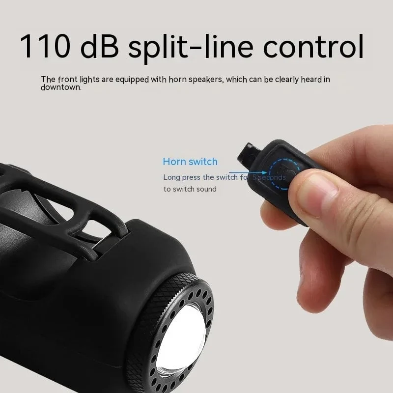 WOYUOSN Bike Electronic Horn with Large Range Floodlight - Image 5
