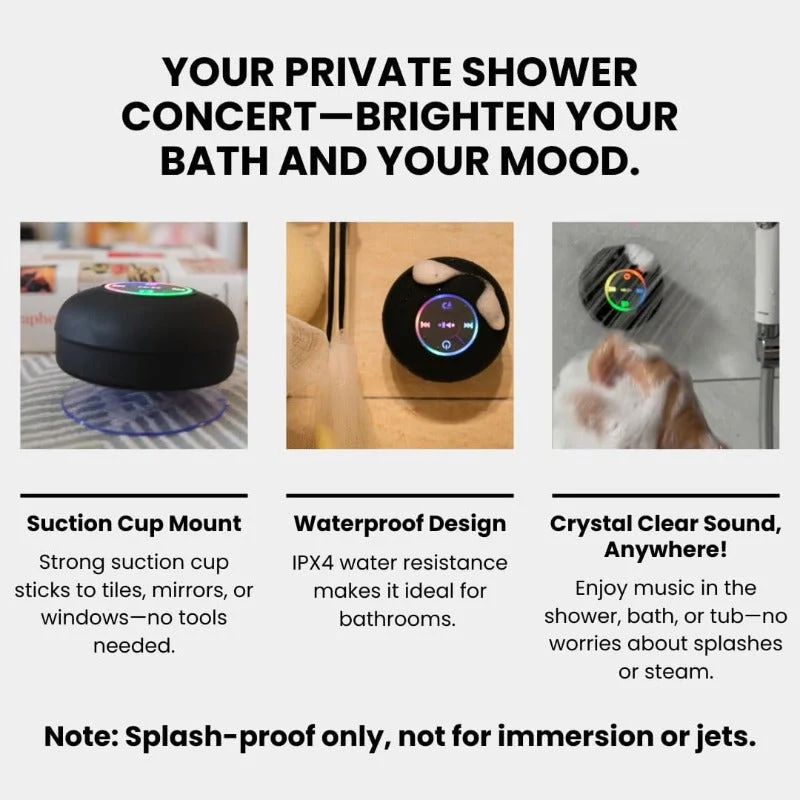 Bluetooth Shower Speaker - Image 2