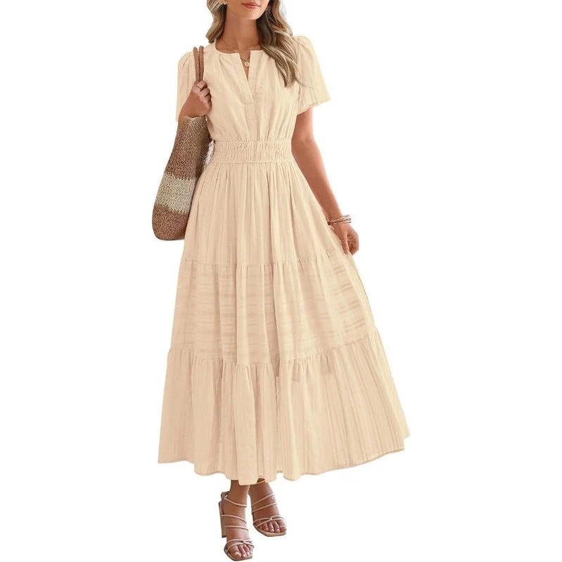 Boho V-Neck Maxi Dress - Image 11