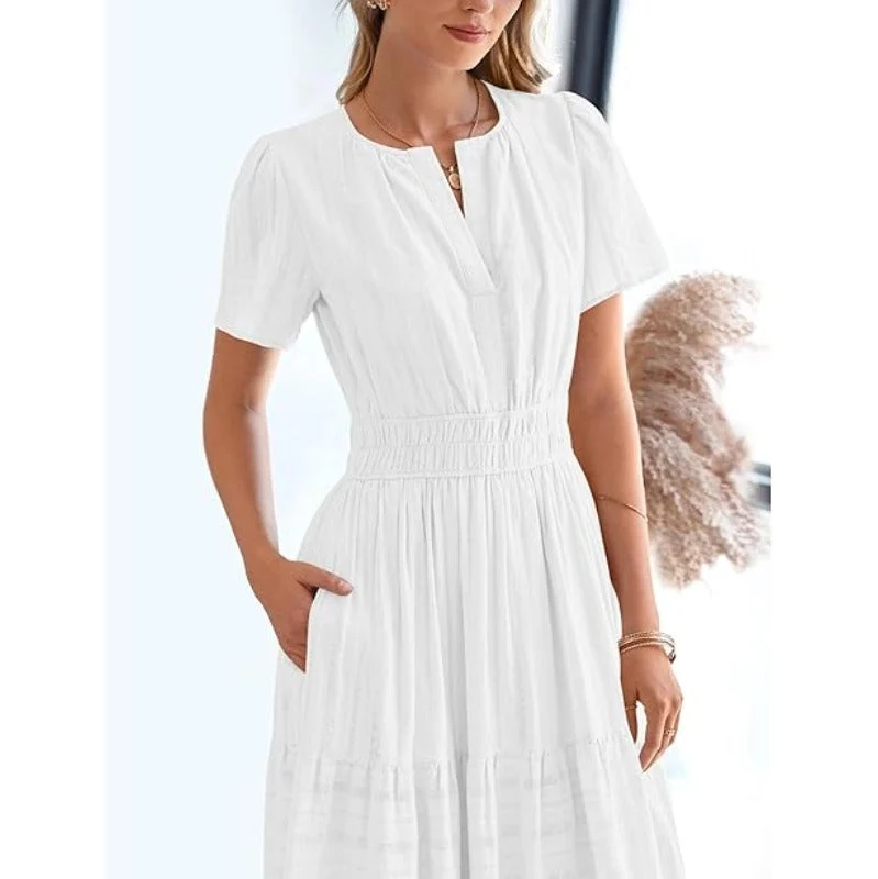 Boho V-Neck Maxi Dress - Image 13