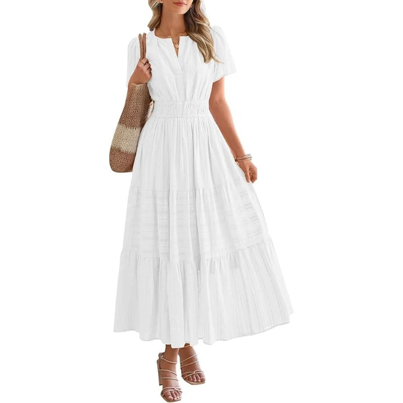 Boho V-Neck Maxi Dress - Image 20
