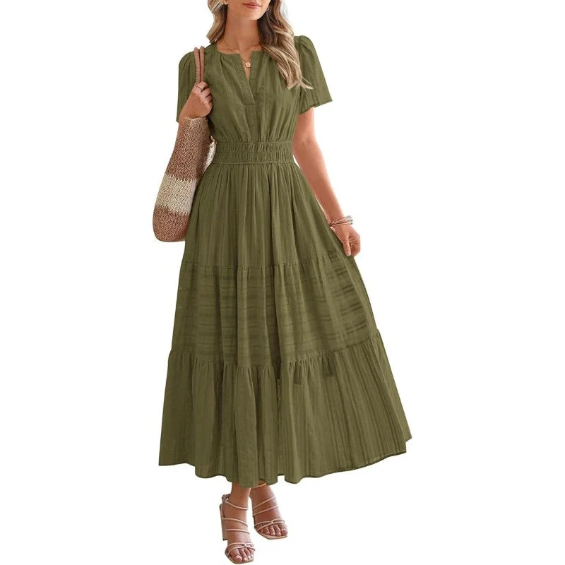 Boho V-Neck Maxi Dress - Image 39