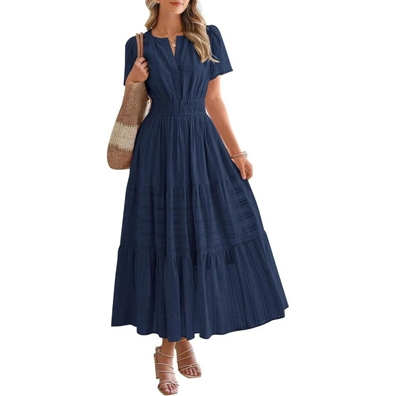 Boho V-Neck Maxi Dress - Image 56