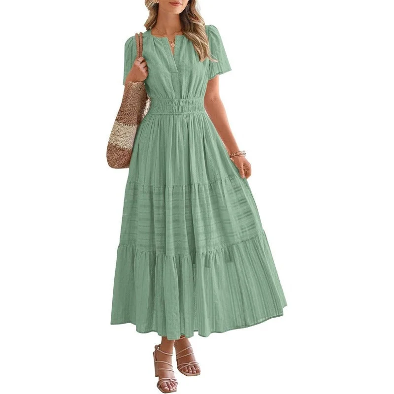 Boho V-Neck Maxi Dress - Image 65