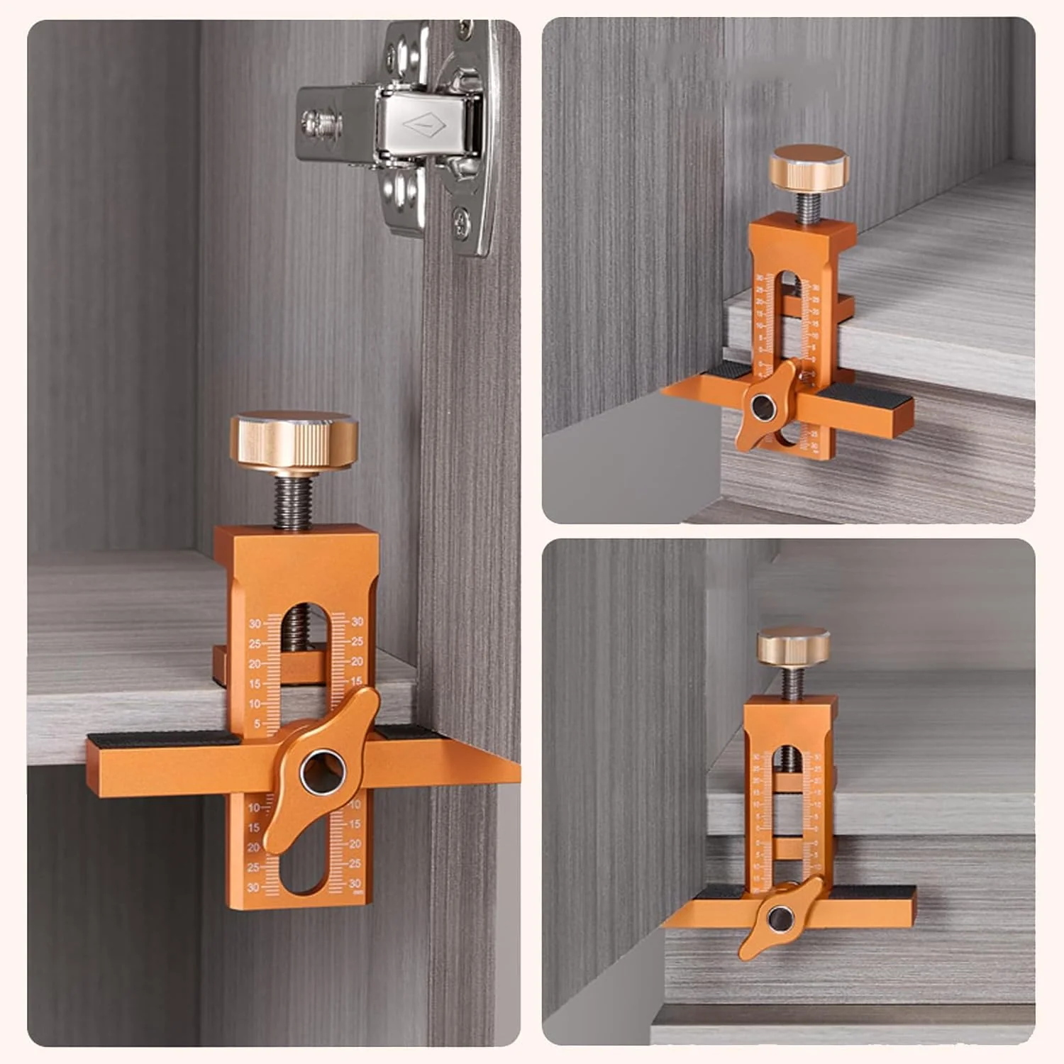 Cabinet Door Installation Jig for Quick and Accurate Setup - Image 3