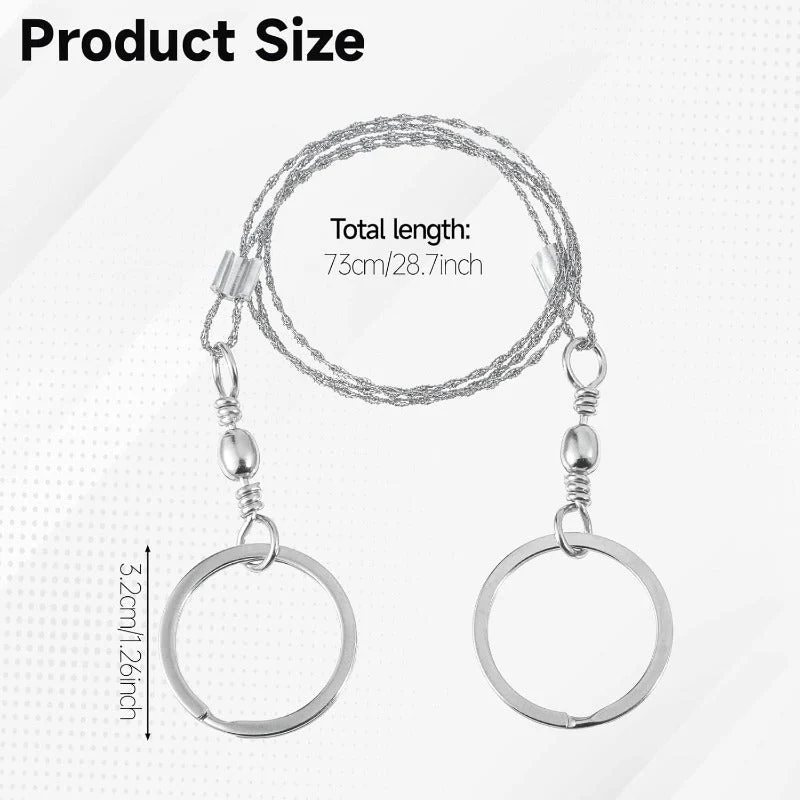 Compact Survival Wire Saw - Image 2