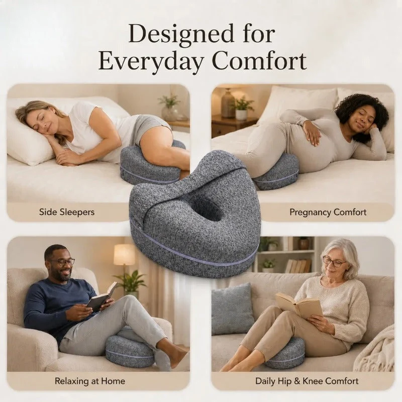 Contoured Memory Foam Knee Pillow - Image 3