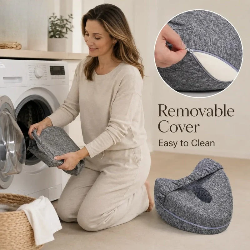 Contoured Memory Foam Knee Pillow - Image 5