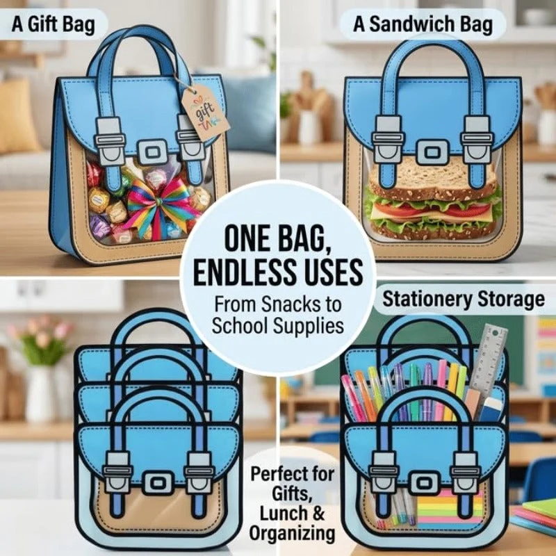 Cute Backpack Resealable Bags - Image 6