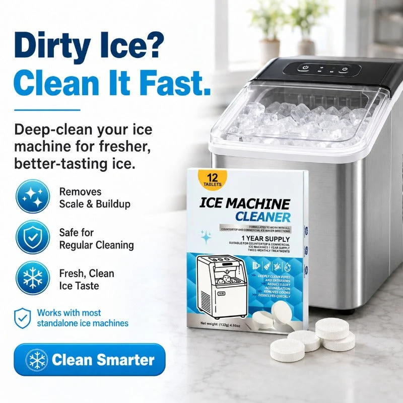 Deep Cleaning Ice Machine Tablets
