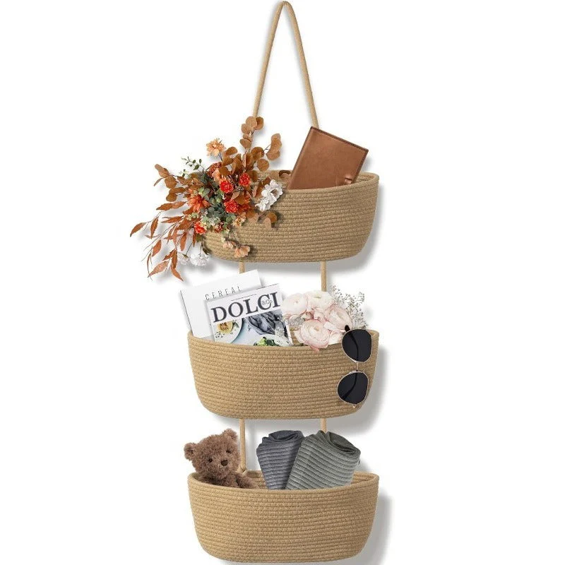 Detachable 3-Tier Hanging Basket