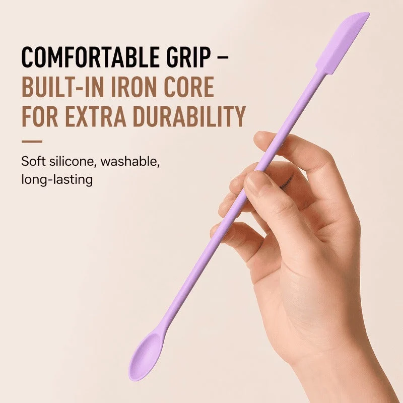 Dual-Ended Flexible Silicone Spatula - Image 5