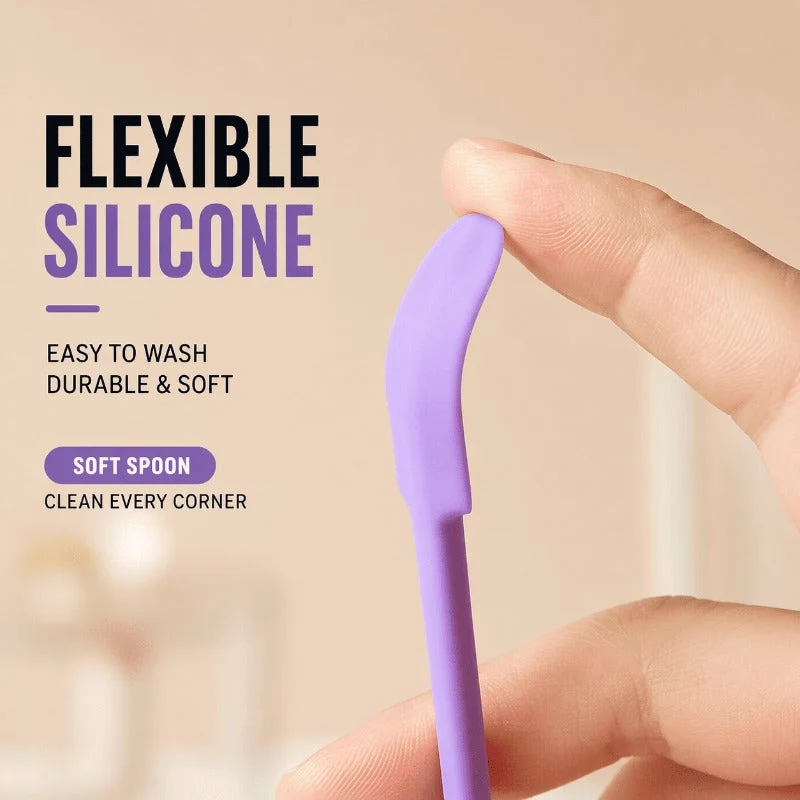 Dual-Ended Flexible Silicone Spatula - Image 6