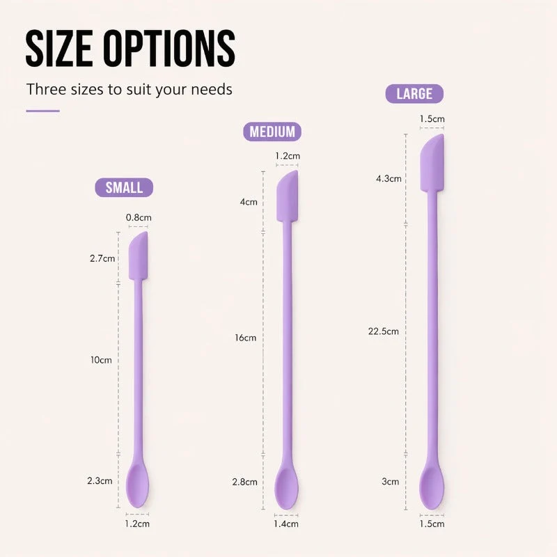 Dual-Ended Flexible Silicone Spatula - Image 7