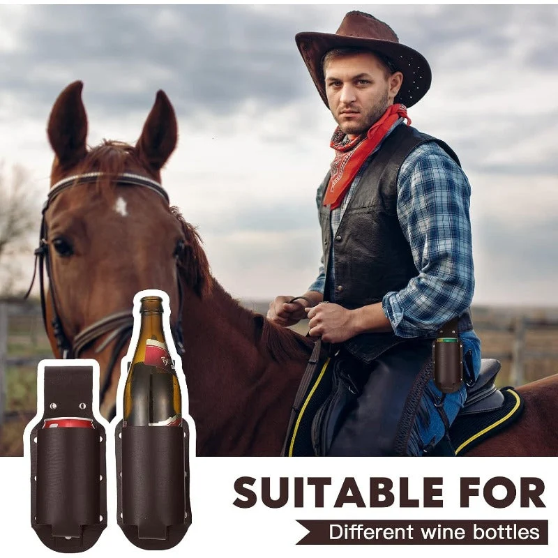 Durable Leather Beer Holster - Image 3