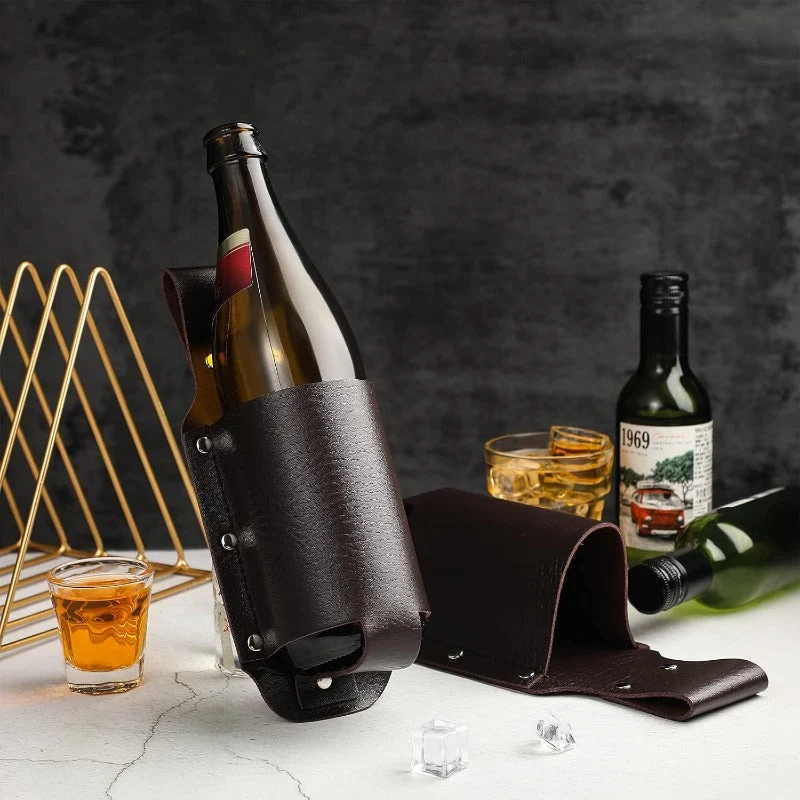 Durable Leather Beer Holster - Image 4