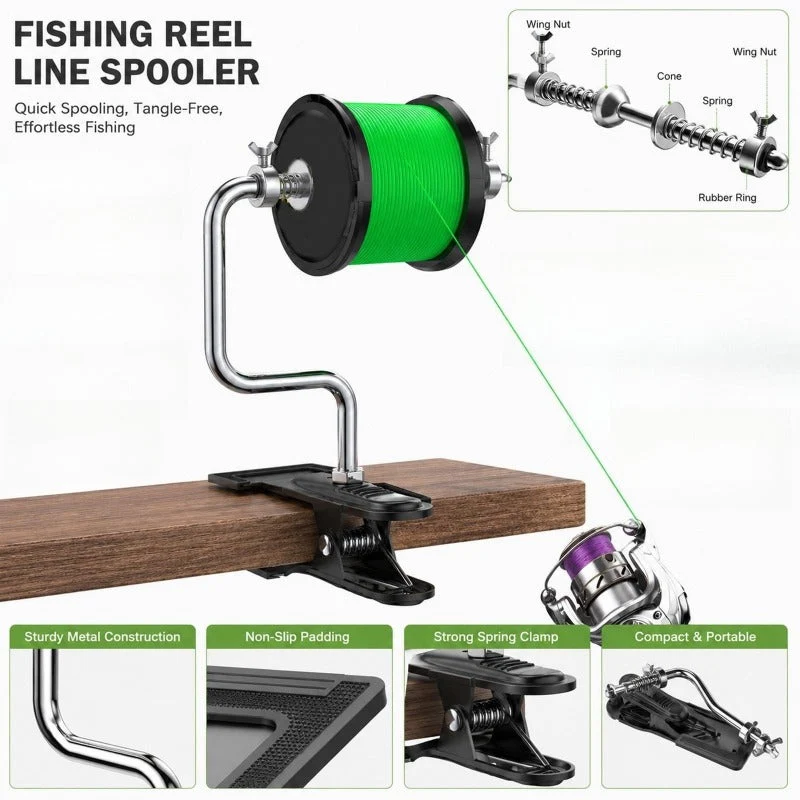 Durable Metal Clamp Spooler - Image 3