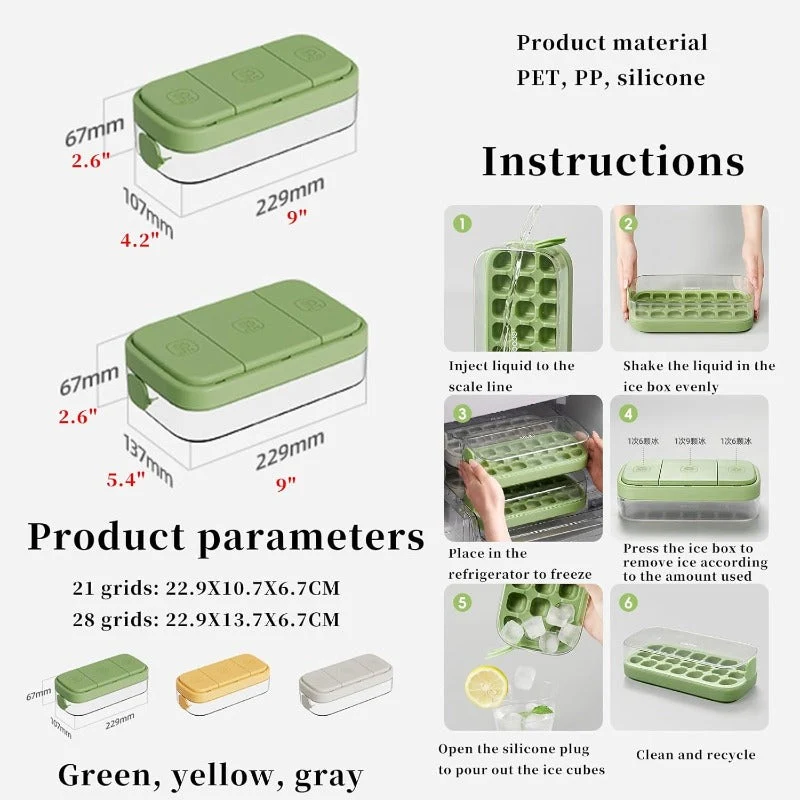 Easy Release Silicone Ice Mold - Image 7