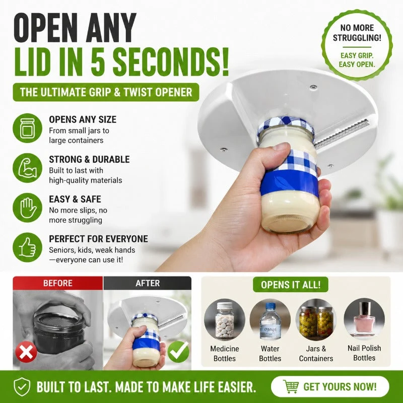 Easy Twist Lid Opener