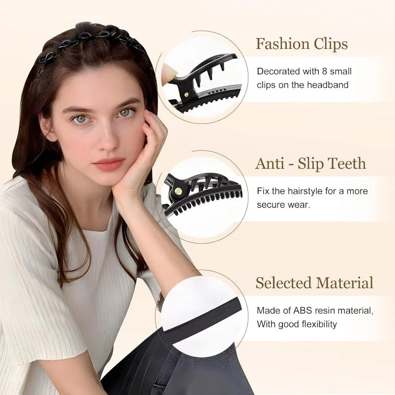 Effortless Braided Styling Headband - Image 3