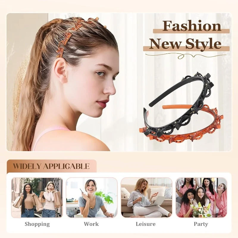 Effortless Braided Styling Headband - Image 4