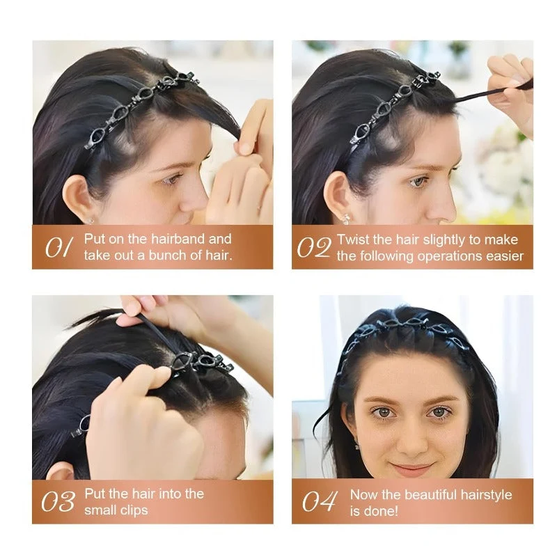 Effortless Braided Styling Headband - Image 5
