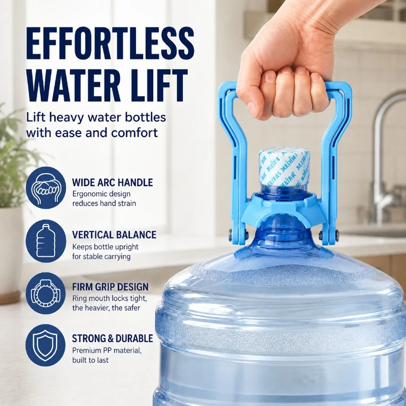 Effortless Water Bottle Lifter