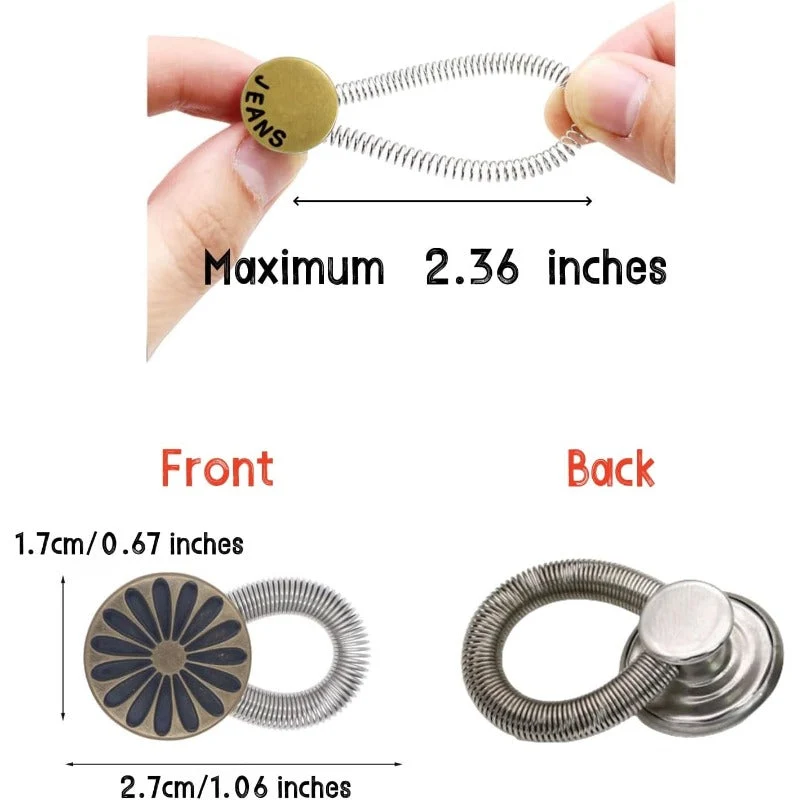 Elastic Waist Button Extenders - Image 2